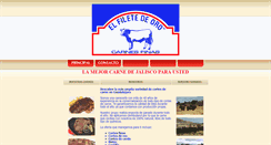 Desktop Screenshot of elfiletedeoro.com